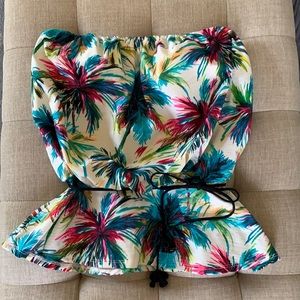 Eco Swim tropical tankini top